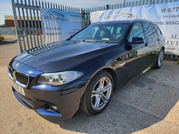 BMW 5 SERIES 520d [190] M Sport 5dr Step Auto 2015 (65) - Image 3