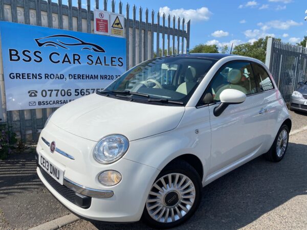 2013 FIAT 500 1.2 Lounge 3dr [Start Stop] - Image 3