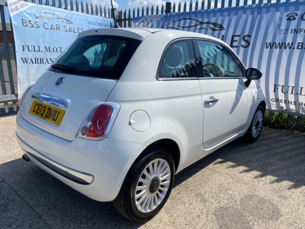2013 FIAT 500 1.2 Lounge 3dr [Start Stop] - Image 12