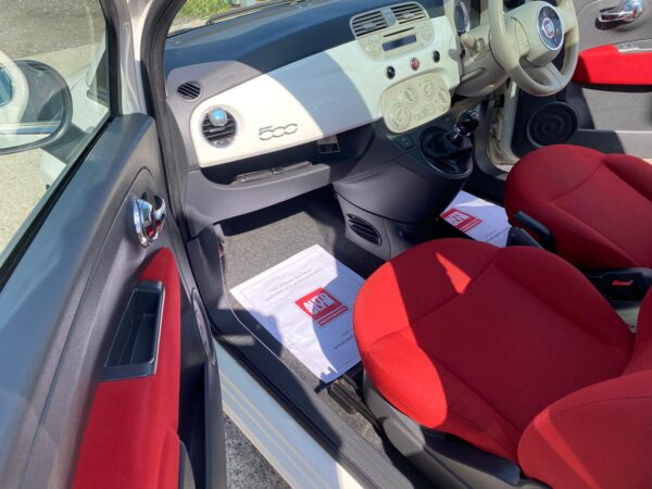 2013 FIAT 500 1.2 Lounge 3dr [Start Stop] - Image 16